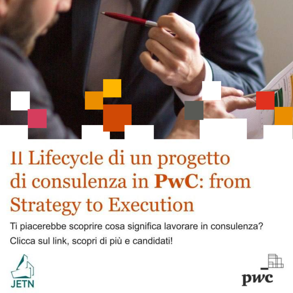 PwC Italy: Lifecycle di un progetto in consulenza